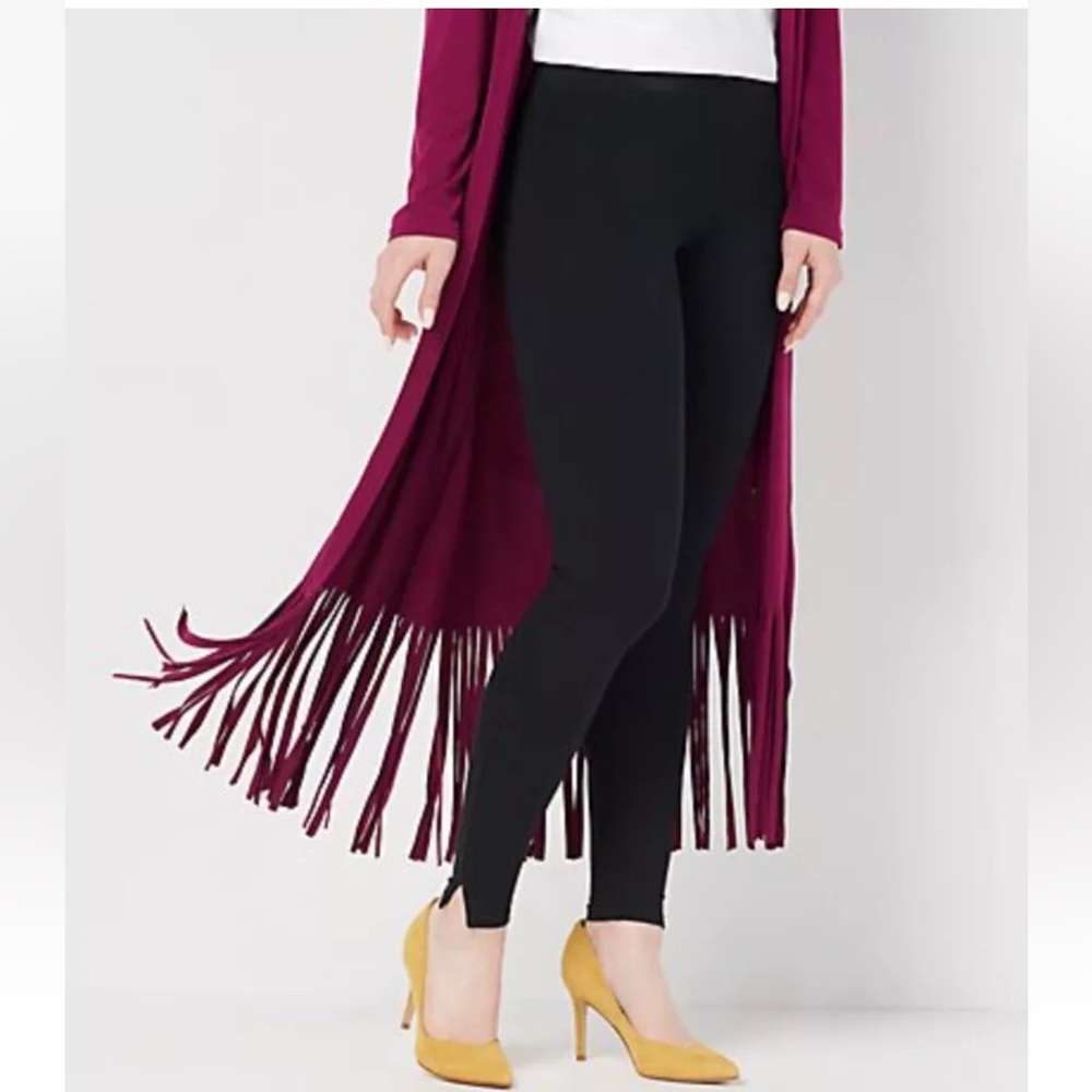 SPANX NWT Black Ankle Length Ponte Leggings